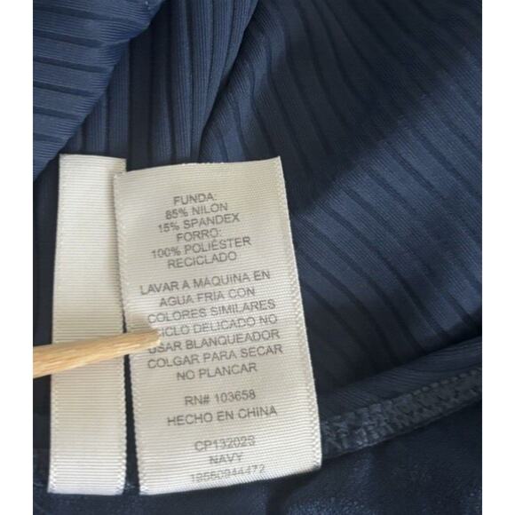 Celebrity Pink storm blue Bodycon Surf Suit L/S One Piece Size medium (7-9) - Picture 12 of 14